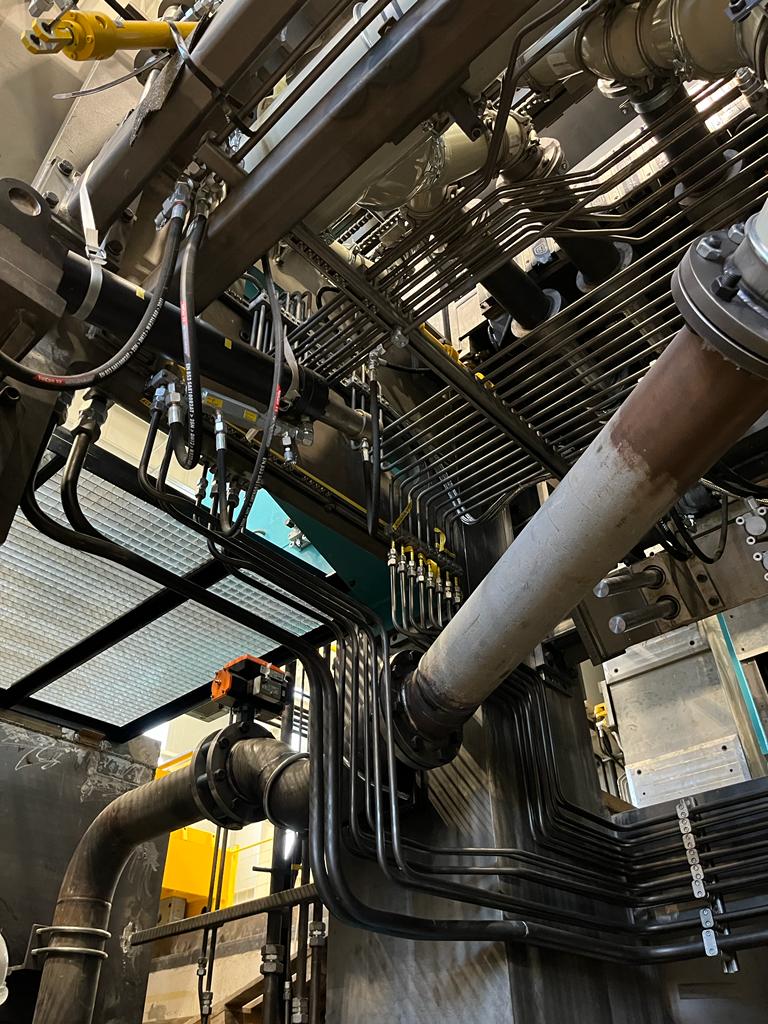 Rolling Plant Piping and Flushing Project
